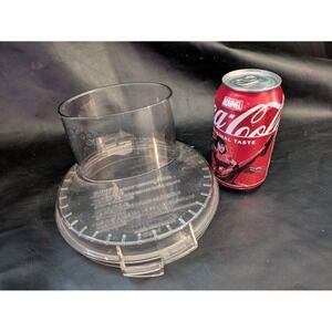 Cuisinart DLC-7 Food Processor Work Bowl Cover Lid Large Feed Tube Replacement